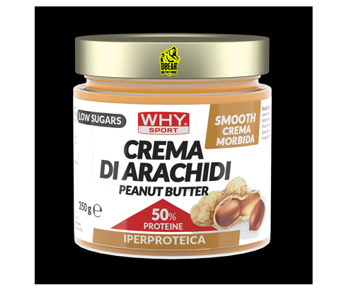 BURRO D'ARACHIDI IPERPROTEICO 350 g