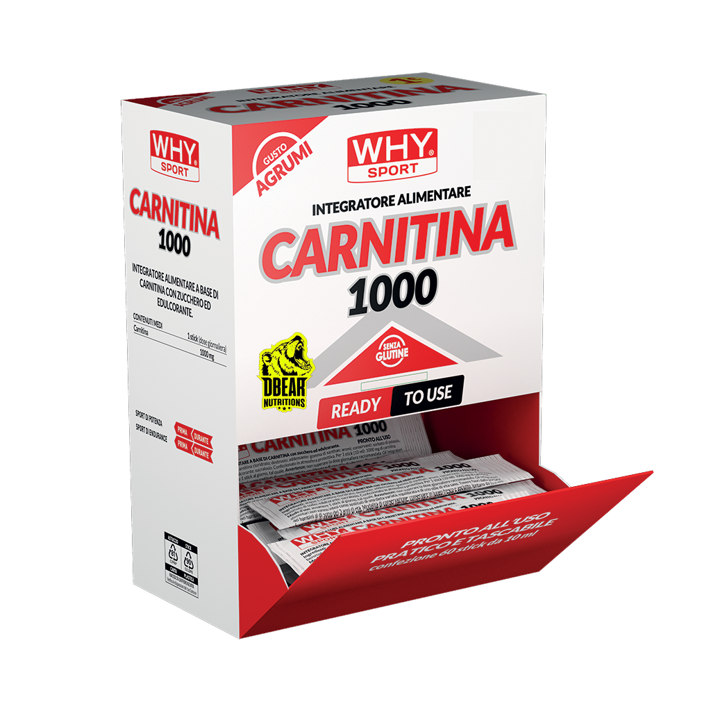 CARNITINA 1000 stick LOTTO: M986 SCADENZA: 31/01/26