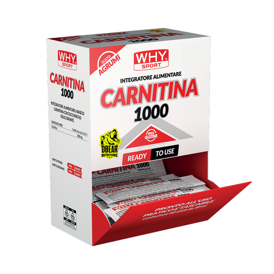 CARNITINA 1000 stick LOTTO: M986 SCADENZA: 31/01/26