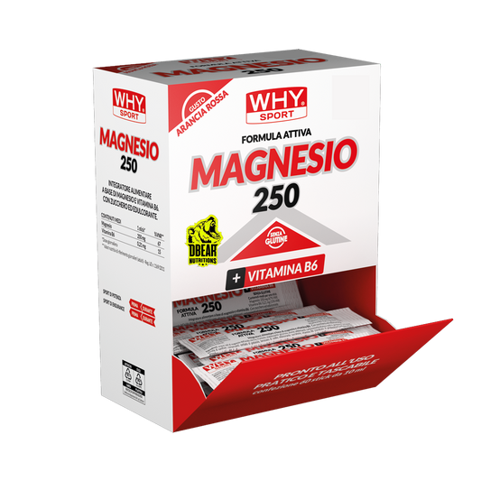 MAGNESIO 250 stick 10 ml LOTTO: N098 SCADENZA: 31/01/26