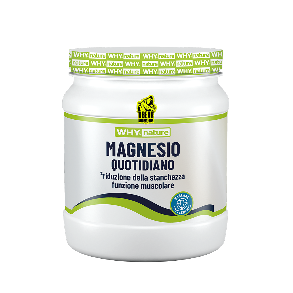 MAGNESIO QUOTIDIANO 300 g SCADENZA: 31/08/26