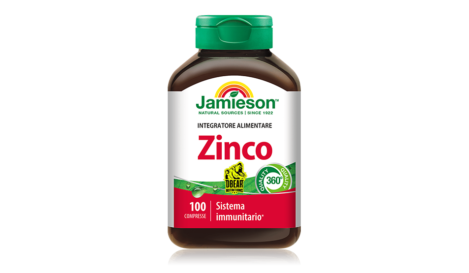 ZINCO 100 cpr SCADENZA: 30/11/28