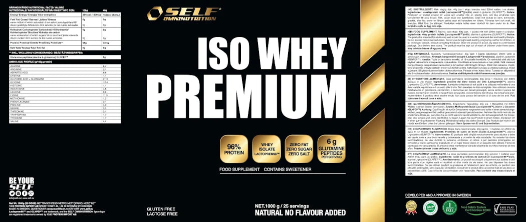 Iso Whey Premium 1KG