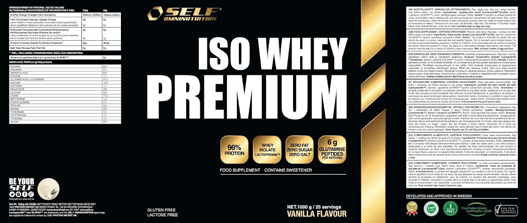 Iso Whey Premium 1KG